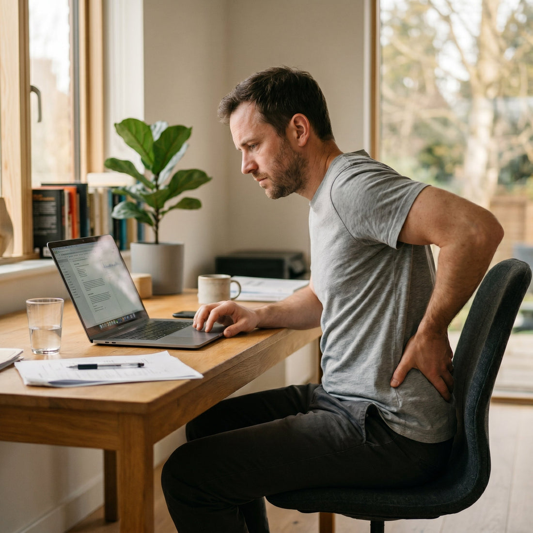 Why Your Chair Is Making Your Back Pain Worse (And the Fix That Actually Works)